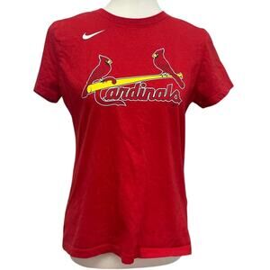 Nike Womens Medium St Louis Baseball Cardinals Yadier Molina #4 Cotton Tee